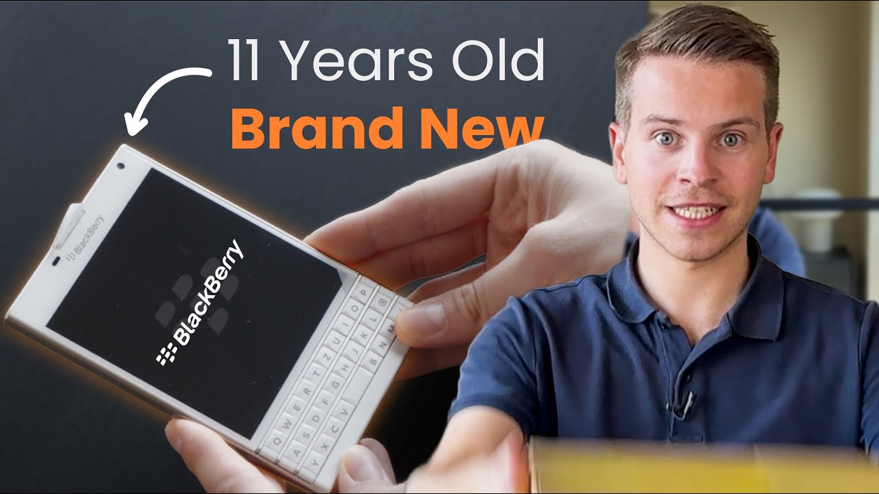 Unboxing a BRAND NEW BlackBerry Passport in 2025