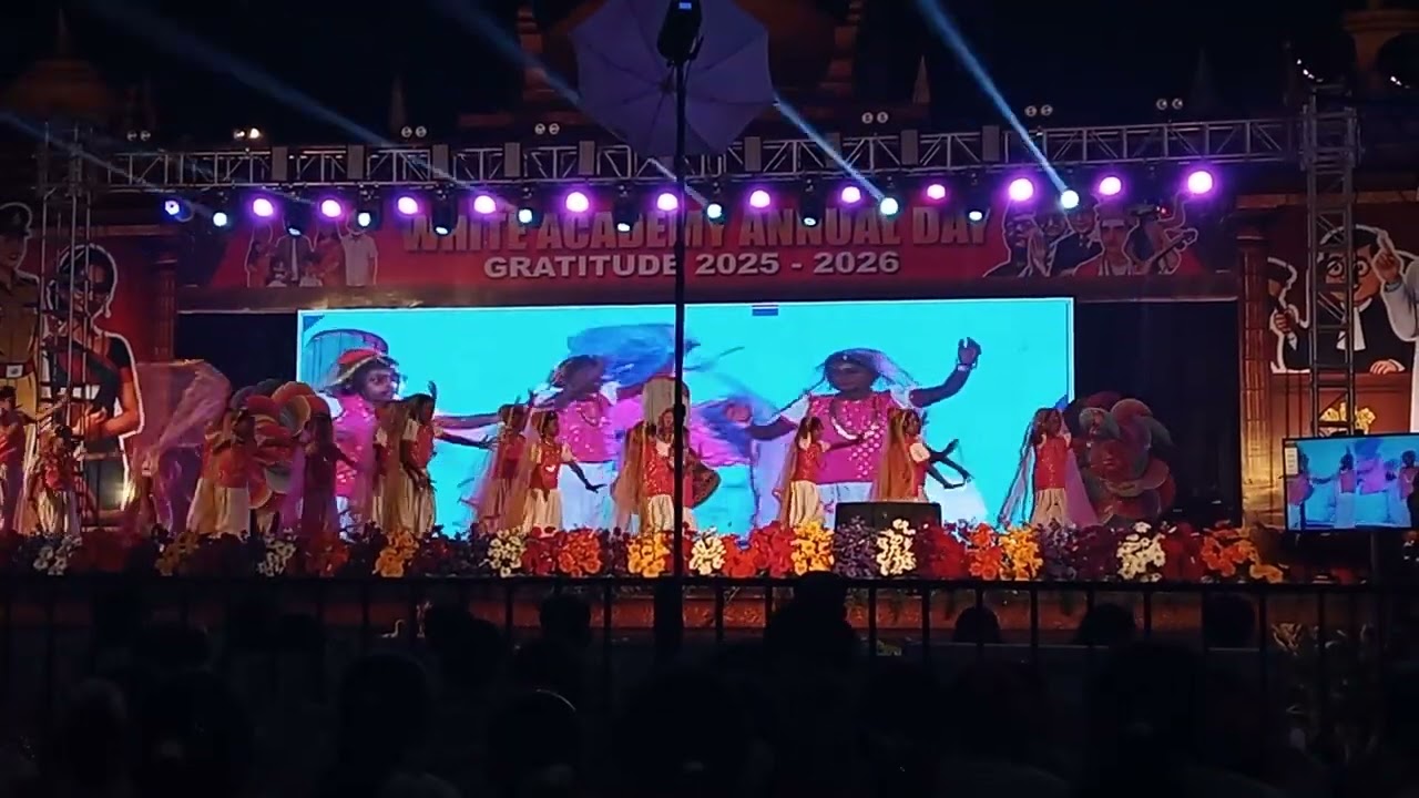 White academy School annual day 2025.