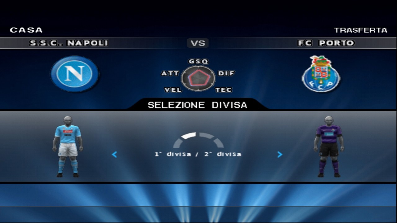 PES2013 | NAPOLI - PORTO (4°GIORNATA FASE A GIRONI CHAMPIONS LEAGUE)