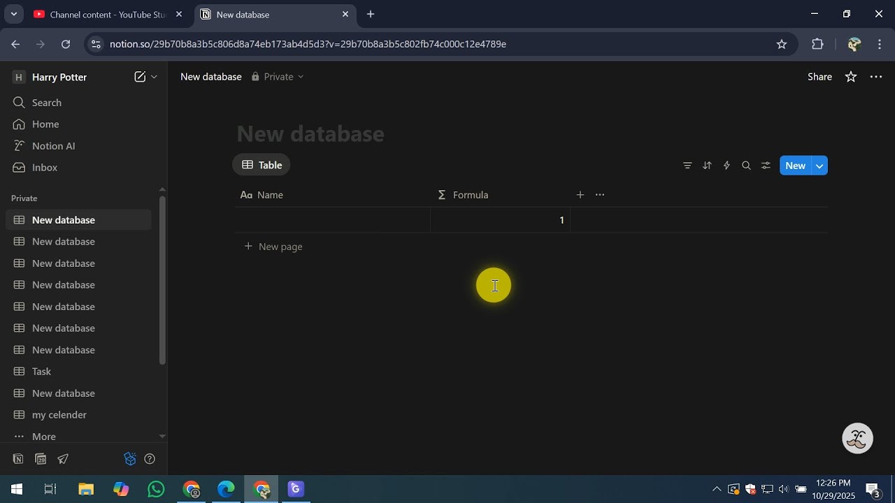 Как добавить формулу в таблицу понятий