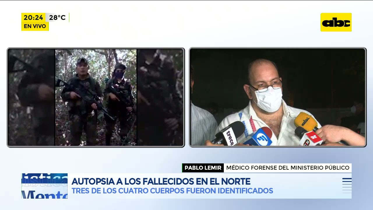 Autopsia a los fallecidos en el norte tras el enfrentamiento