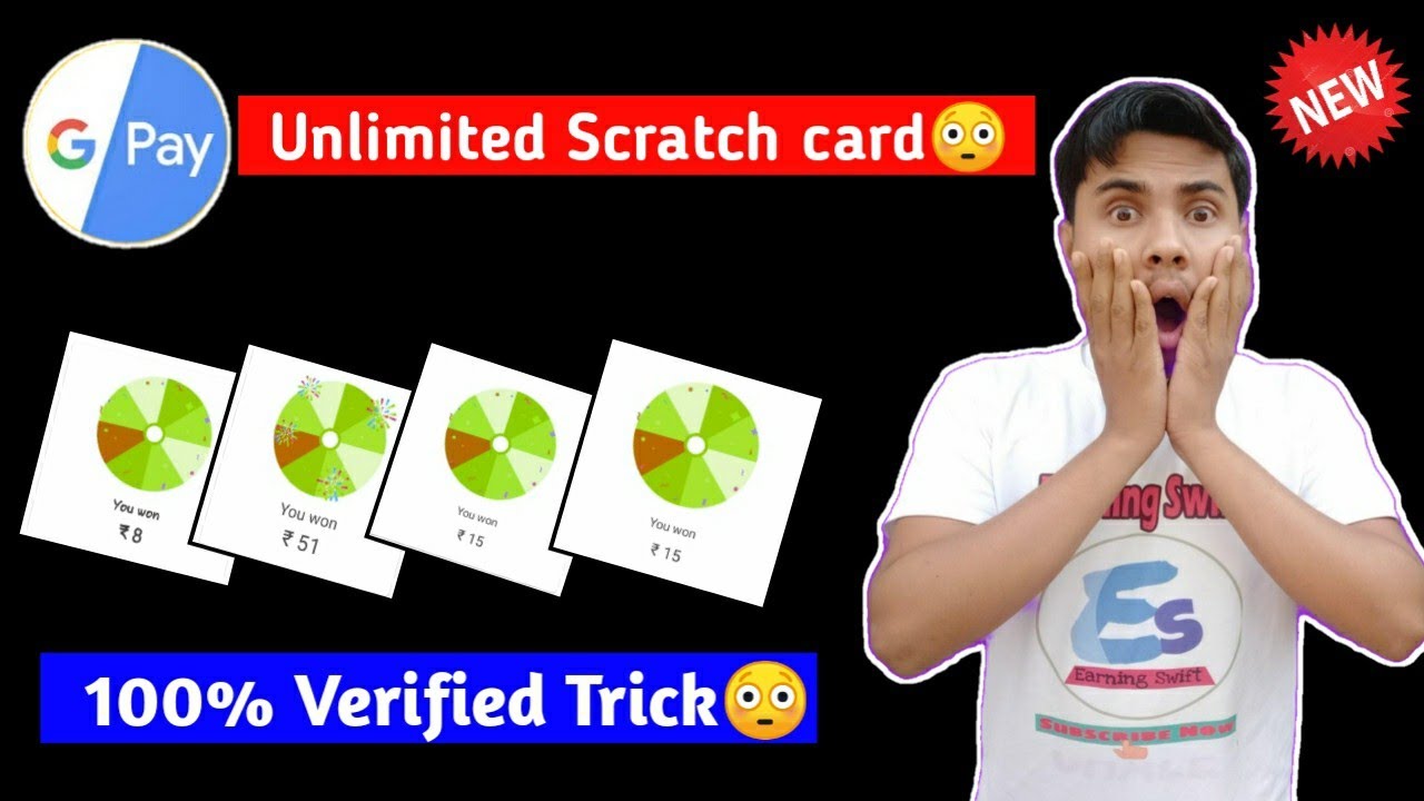 (Maha Loot) Google pay New unlimited scratch card Trick😳|| 100% Verified Trick|| Earning swift||