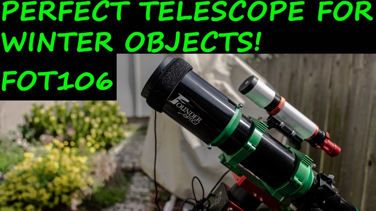 [INTRODUCING] Founder Optics FOT106 - Beautiful New Refractor!