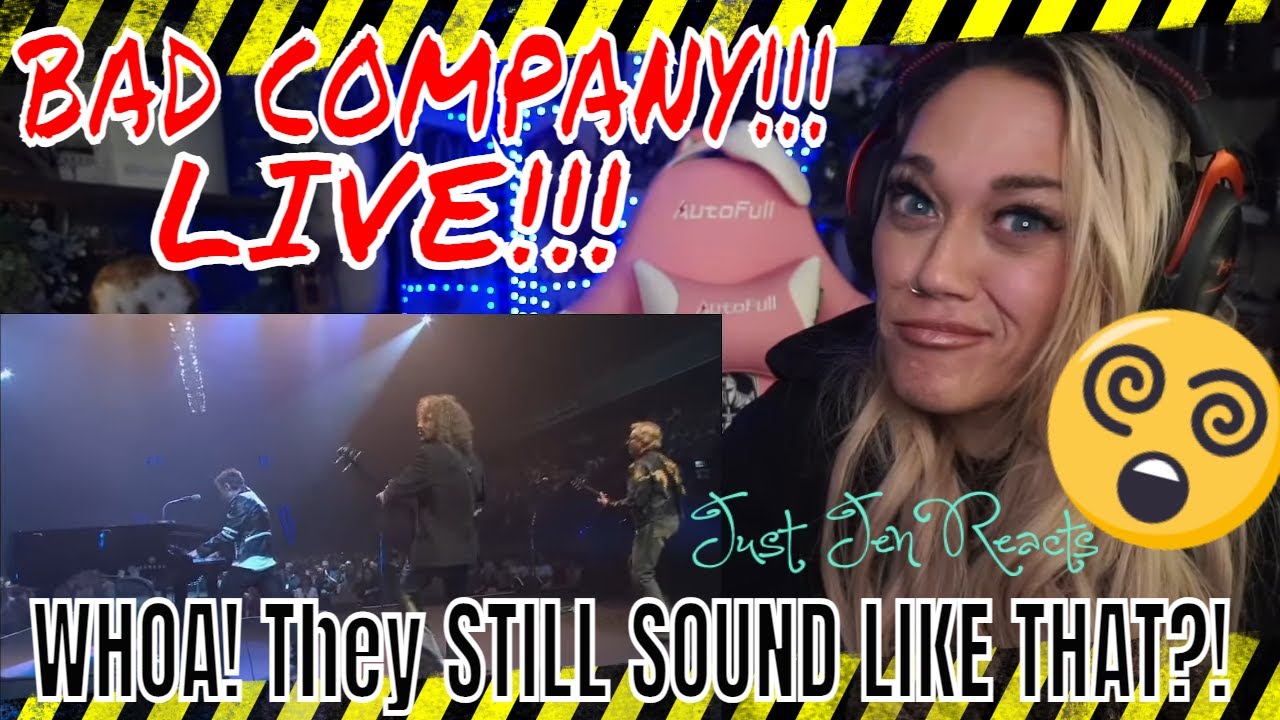 Bad Company "Bad Company" РЕАКЦИЯ В ПРЯМОМ ЭФИРЕ | Реакция на классический рок | Просто реакция Джен