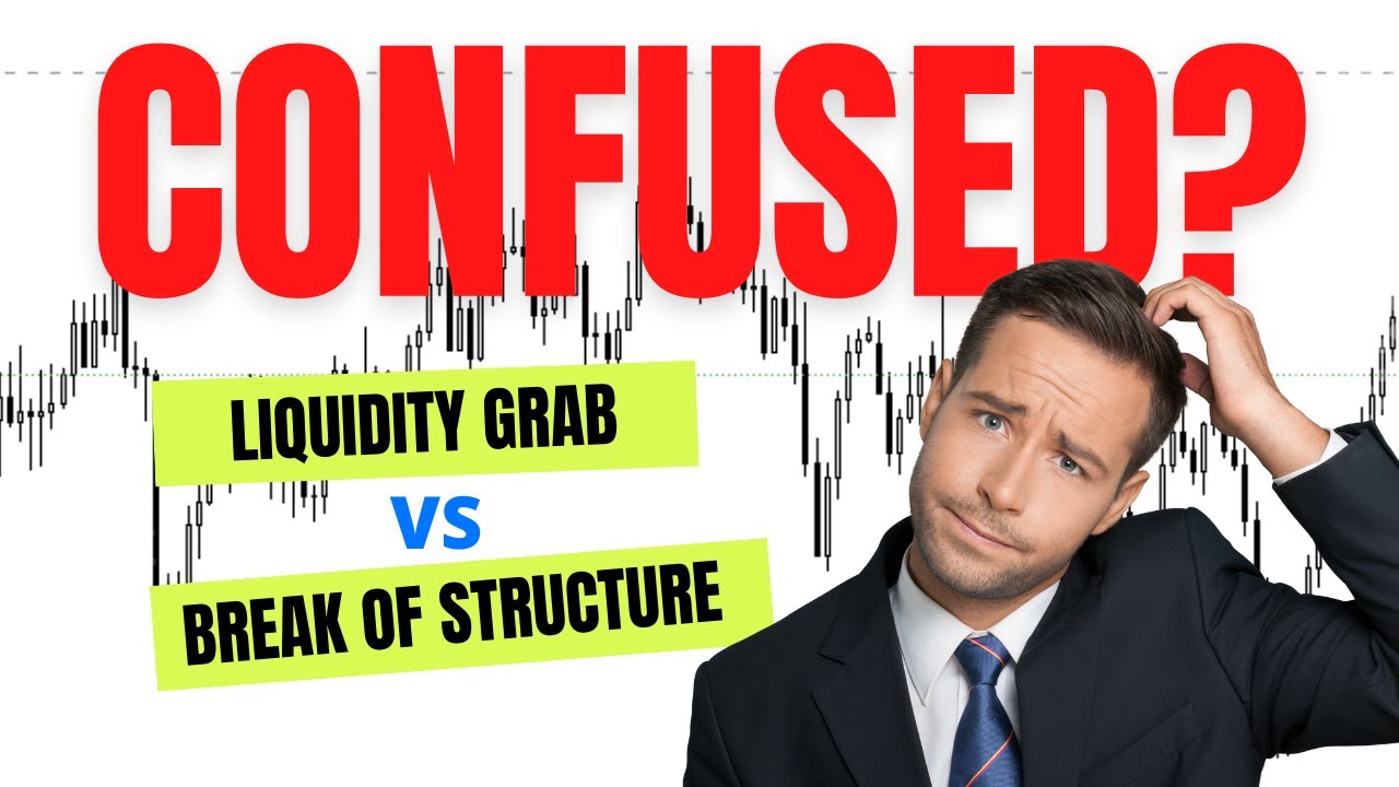 Forex Liquidity Grab vs Break of Structure | CONFUSED? Use This Simple Rule)
