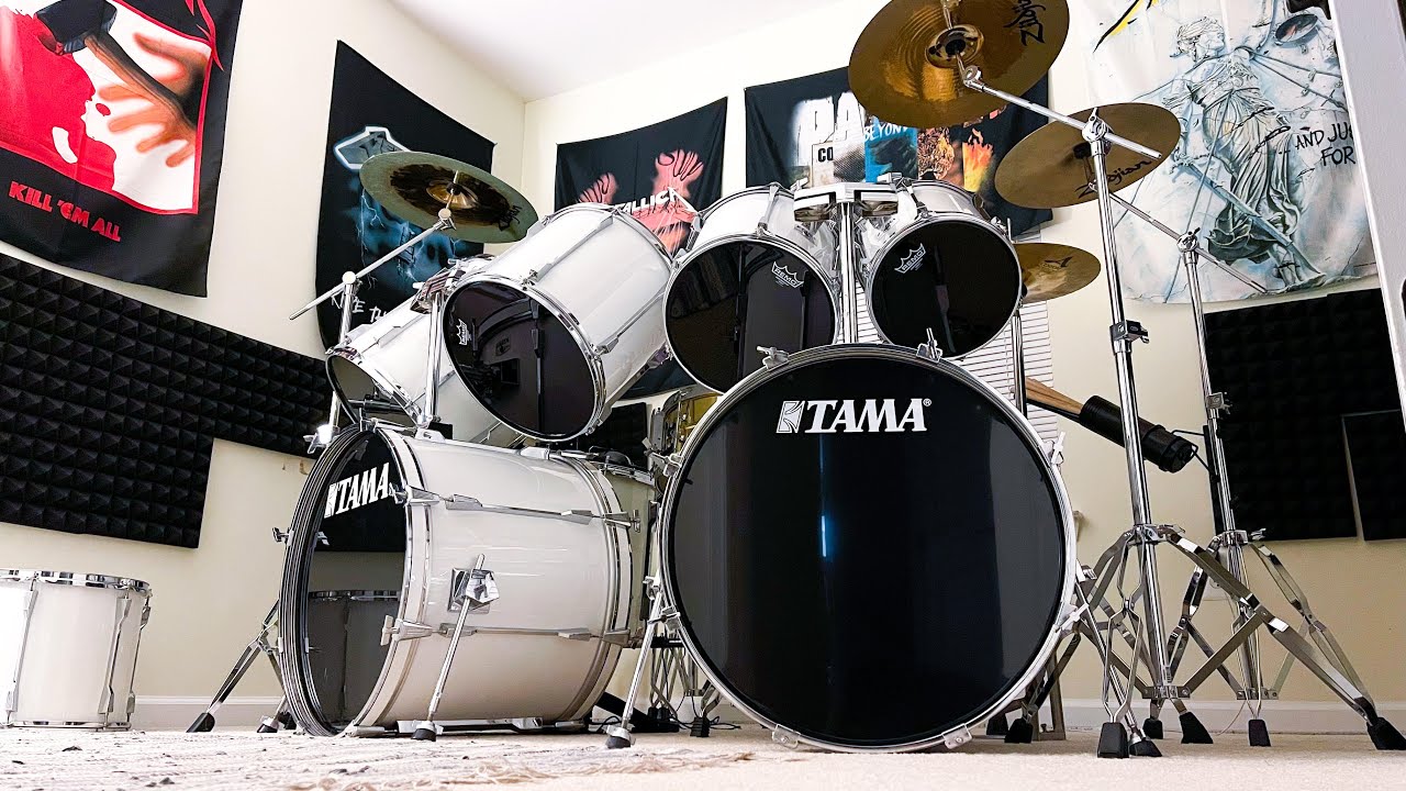Tama Rockstar DX - Snow White finish - Review
