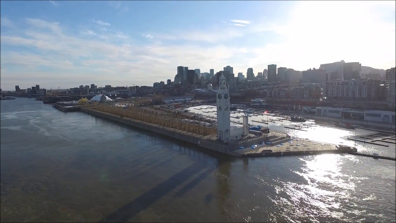 Downtown Montreal Drone Footage