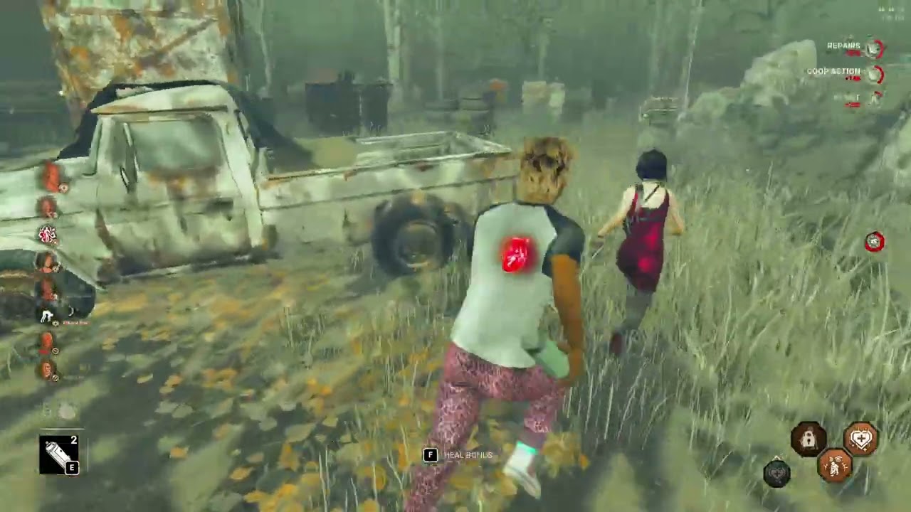 Dead By Daylight 2v8 : This killer couldn't leave me alone LOL