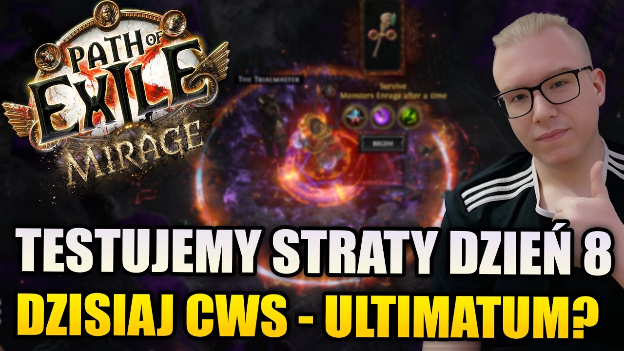 ULTIMATUM ODDAJE - CWS FARMA! | Dzień 8 | Path of Exile !starlink !dc !build