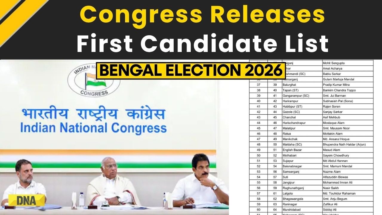 West Bengal Election 2026: Congress Releases 284 Candidates List | Bengal Elections 2026
