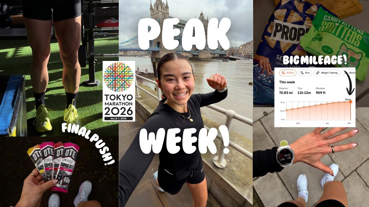 RUNNING 112 KM TRAINING FOR TOKYO