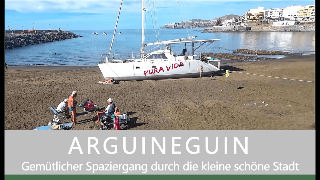 GRAN CANARIA / ARGUINEGUIN Gemütlicher Spaziergang durch die kleine hübsche Stadt