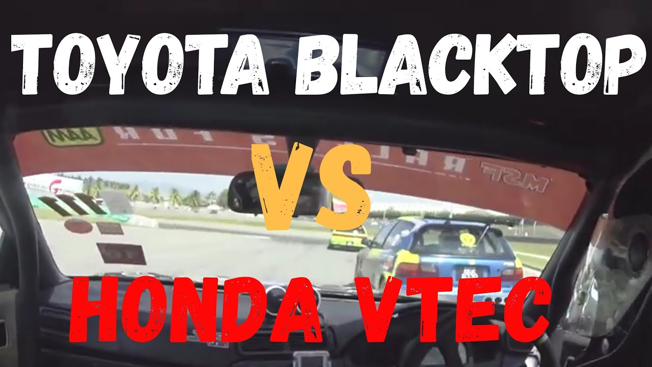 Toyota BZR Blacktop 20v VS Honda EG6 & Honda EF