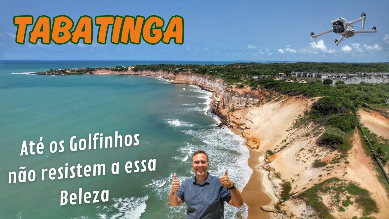 PRAIA DE TABATINGA um desbunde de BELEZA