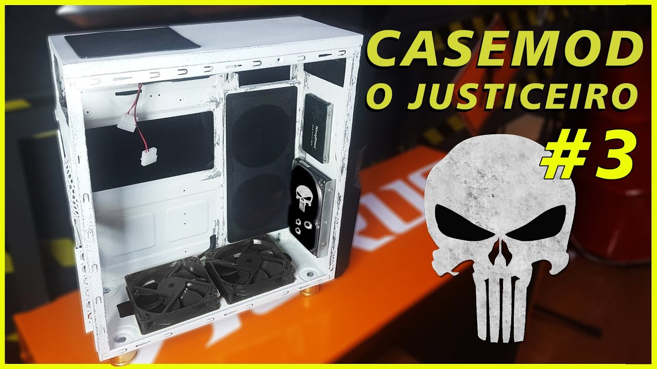 CASEMOD O JUSTICEIRO, SUPORTE HD E SSD #3