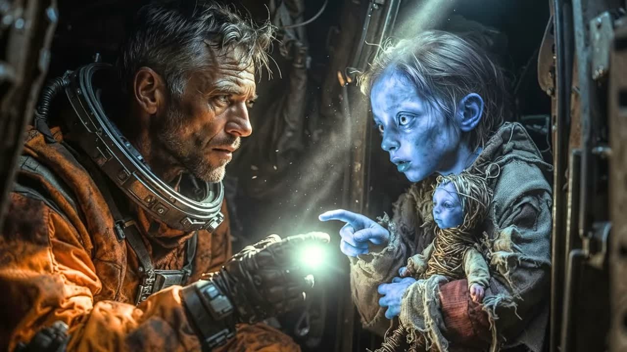Alien Girl Waited Years For Parents Who Never Came — Until A Human Rewrote Her Life   Sci Fi Stor