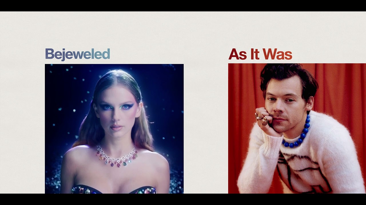 Taylor Swift - Bejeweled vs. Harry Styles - As It Was (MASHUP)