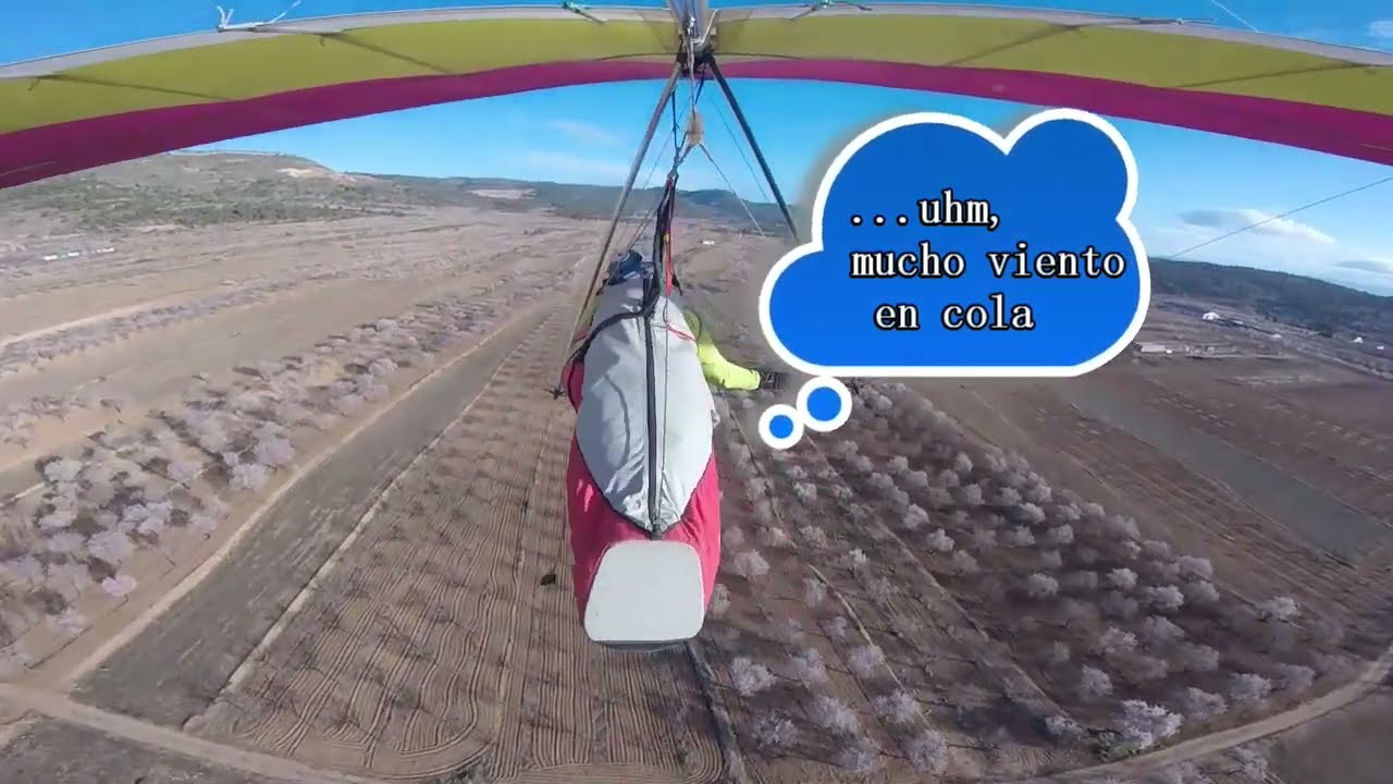 Volando cerca de los molinos