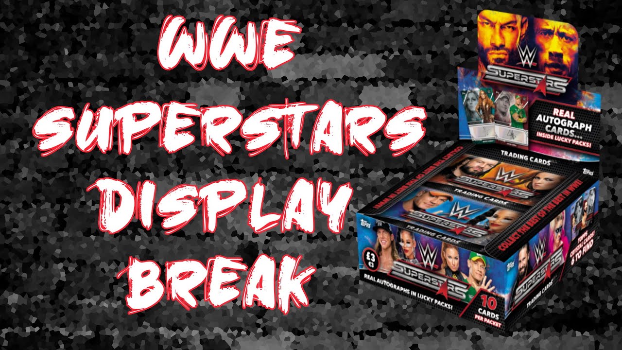 Topps WWE Superstars Display Opening | 2x die gleiche Karte ? Oder doch nicht !?