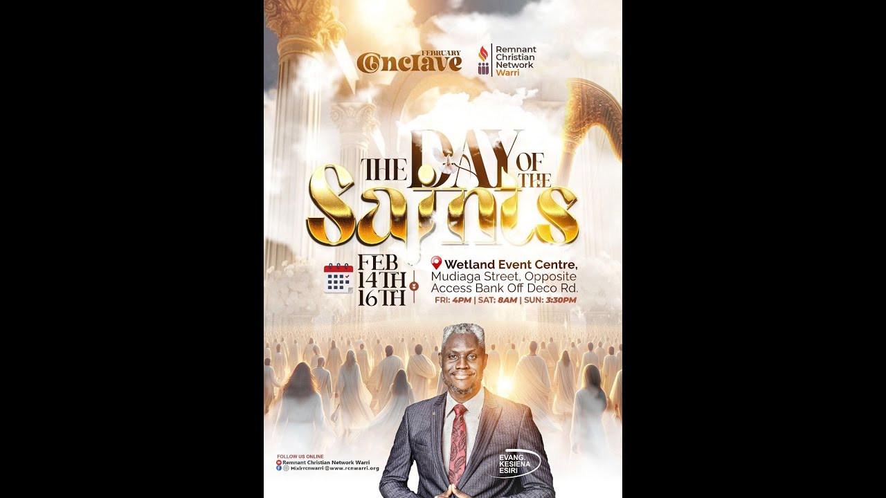 FEBRUARY CONCLAVE || THE DAY OF THE SAINTS || DAY 1 || EVANG. KESIENA ESIRI