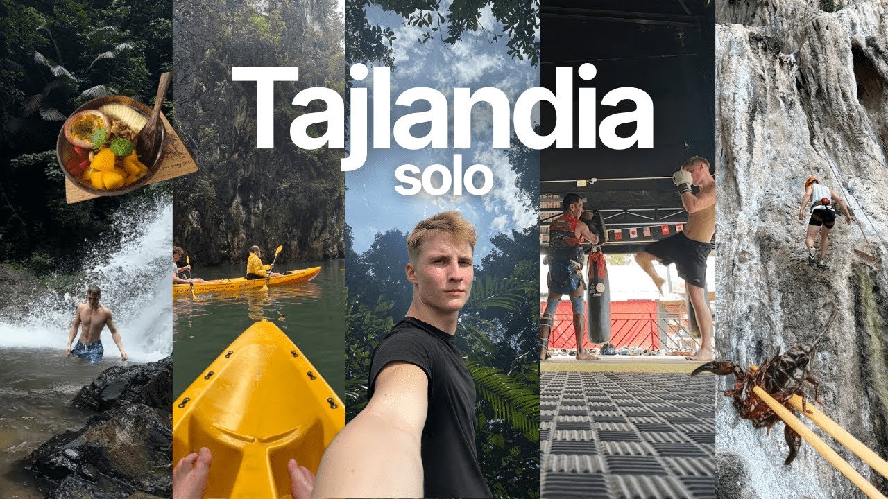 Poleciałem SAM do Tajlandii w wieku 18 LAT (vlog dokumentalny)