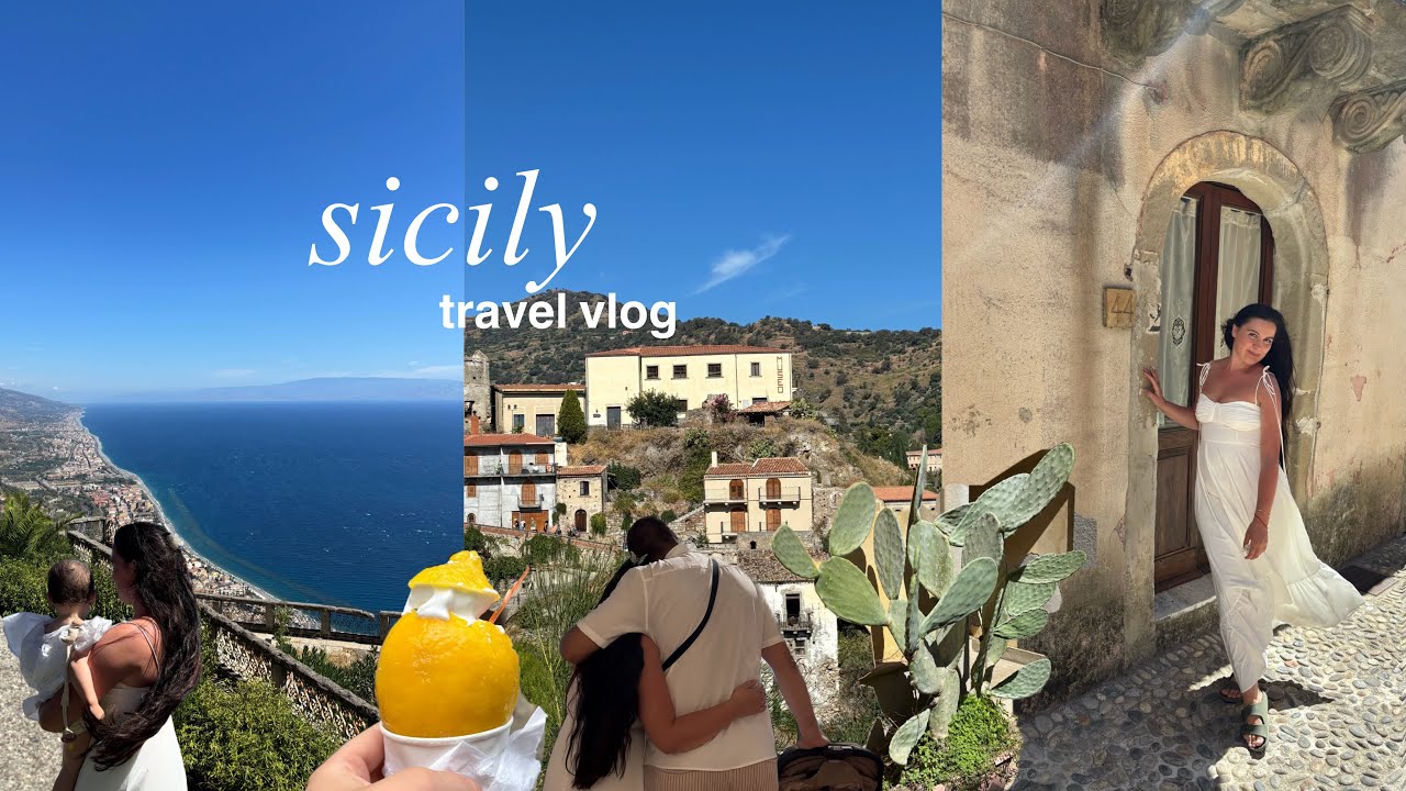 SICILY VLOG | Exploring Taormina, Savoca, Forza d'Agrò & Letojanni!