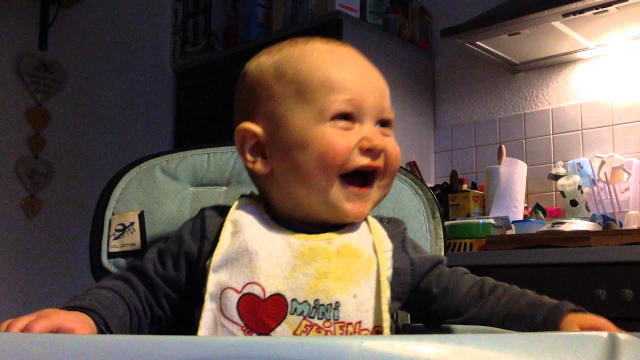 lustiges Kinderlachen