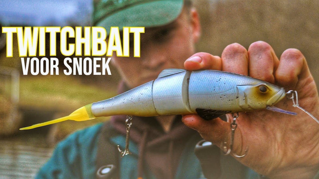 NIEUWE TWITCHBAIT VOOR SNOEK - DE BLOODSTYLE 178 S-GLIDE