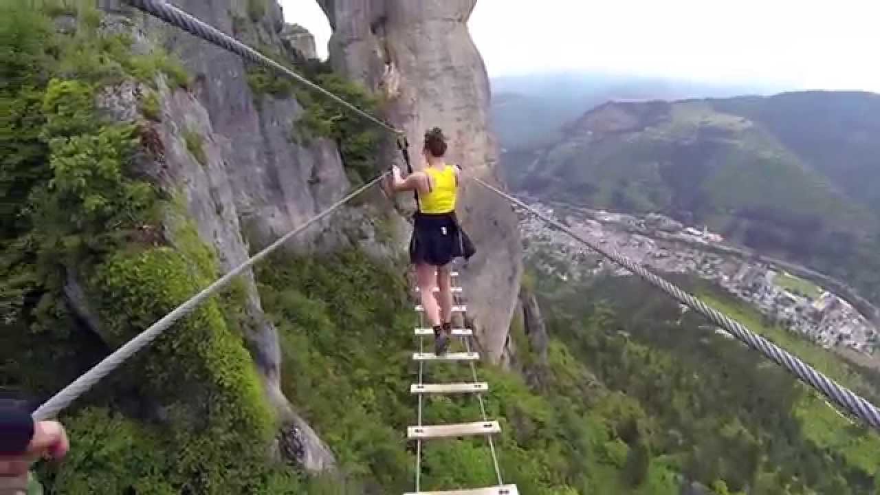 Via Ferrata du Rochefort - Florac gorges du Tarn- 2015