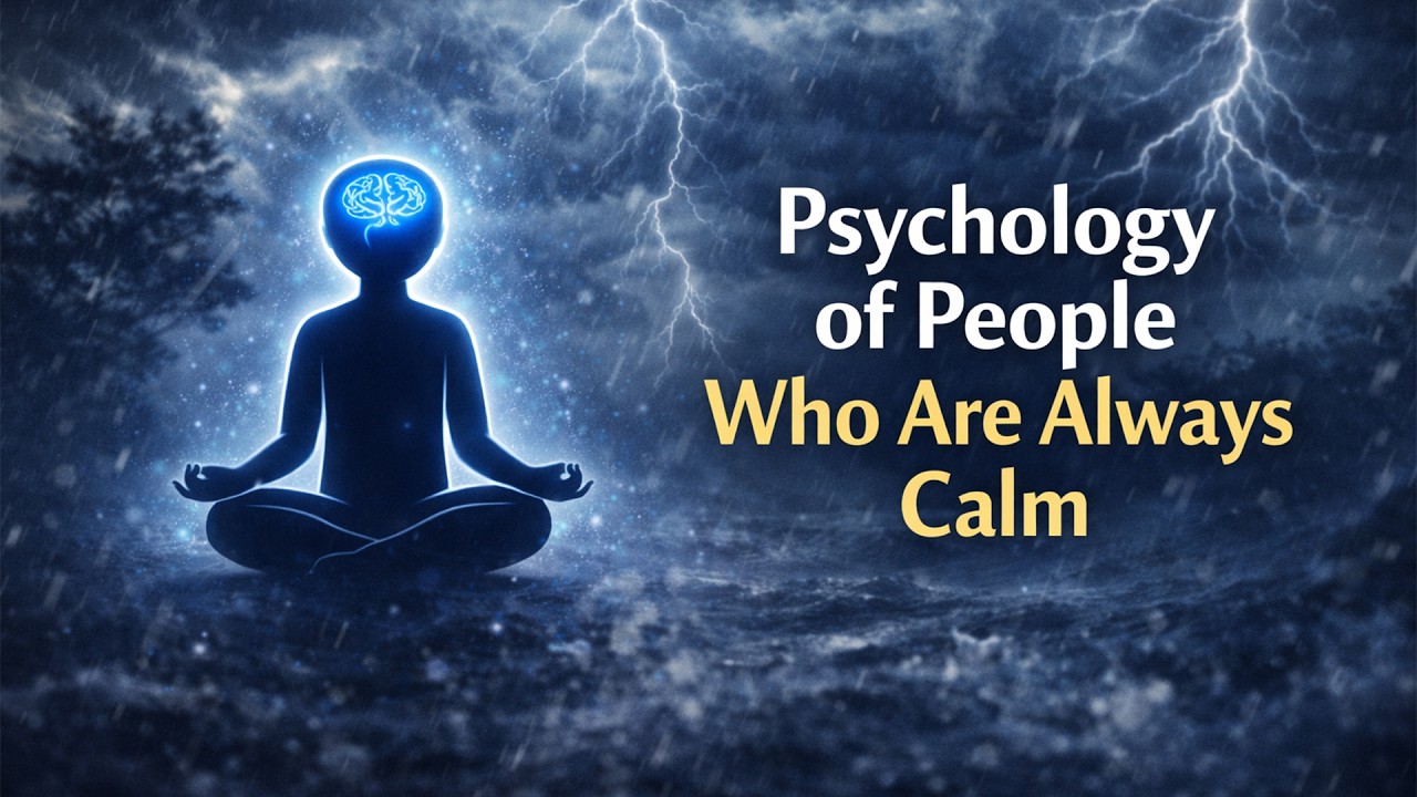Psychology of People Who Are Always Calm