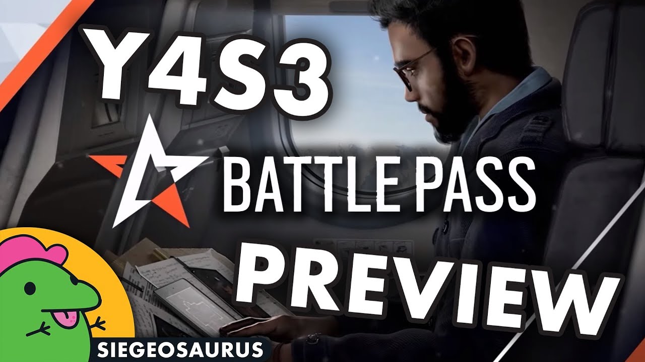 Y4S3 Battle Pass rewards in-game preview! - Rainbow Six Siege (LEAK)