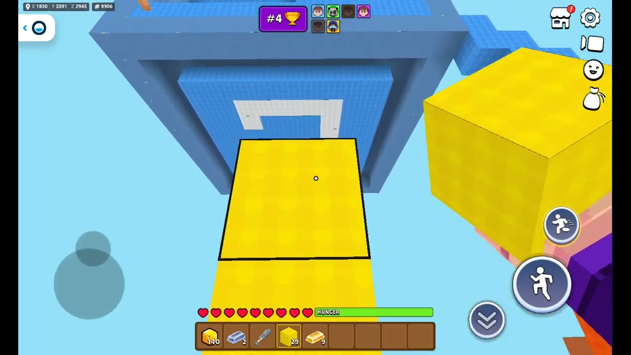 Minefun.io bedwars if I die my bridge method gets slower  and at last I lost my bed but I won