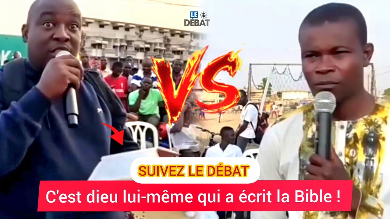 ⛔️ SUIVEZ LE DÉBAT TRÈS CHAUD 🔥; LA BIBLE : UNE ŒUVRE ÉCRITE PAR DIEU LUI-MÊME ? 