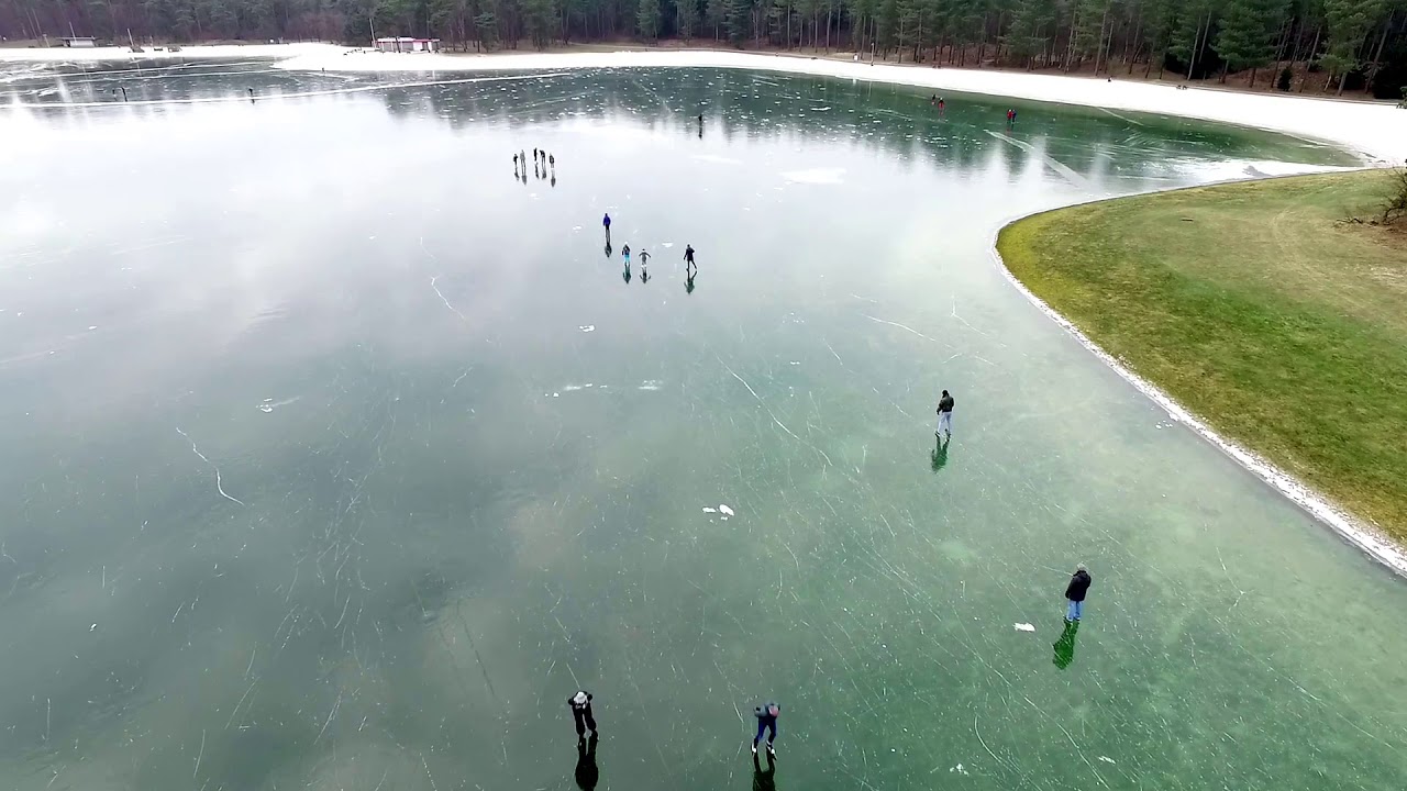 #24 DRONE FLIGHT Schaatsen Henschotermeer 2018