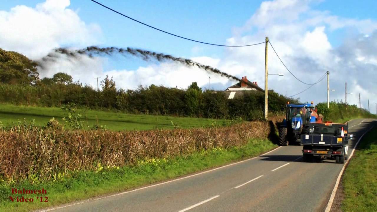 Tanking Over the Hedge - Main Road!