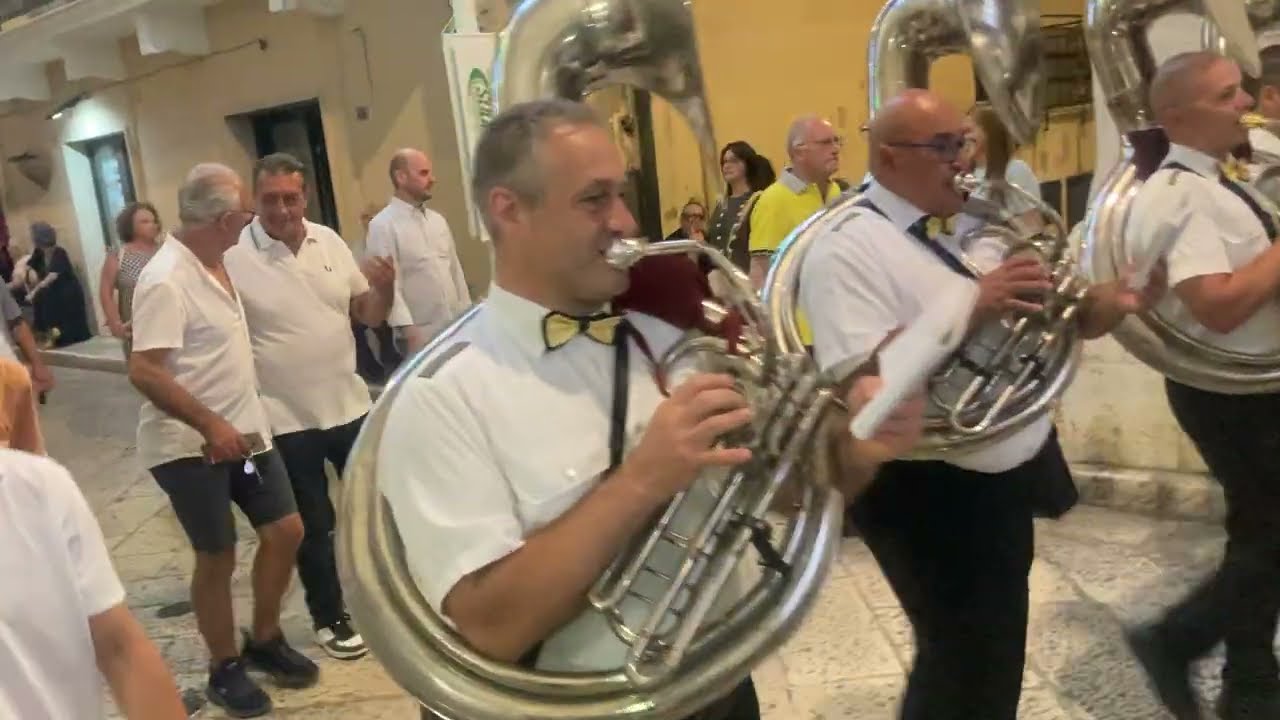 Banda di Lanciano - Marcia Per Mimmo - Montescaglioso 20 Agosto 2025 Festa Patronale 
