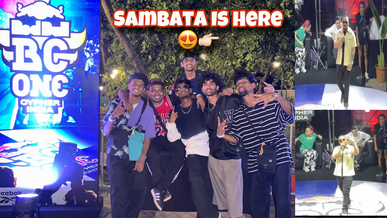 SAMBATA Rapper🎤😍 In Redbull  Dance Event 😍