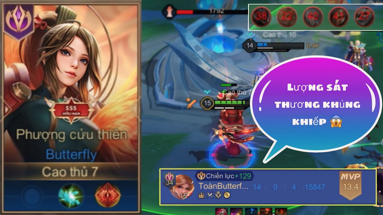 TOP 1 Butterfly | Đây Là Cách TOP 1 Gánh Team Trong Đỉnh Cao Với Lượng Sát Thương Khủng Khiếp 😱