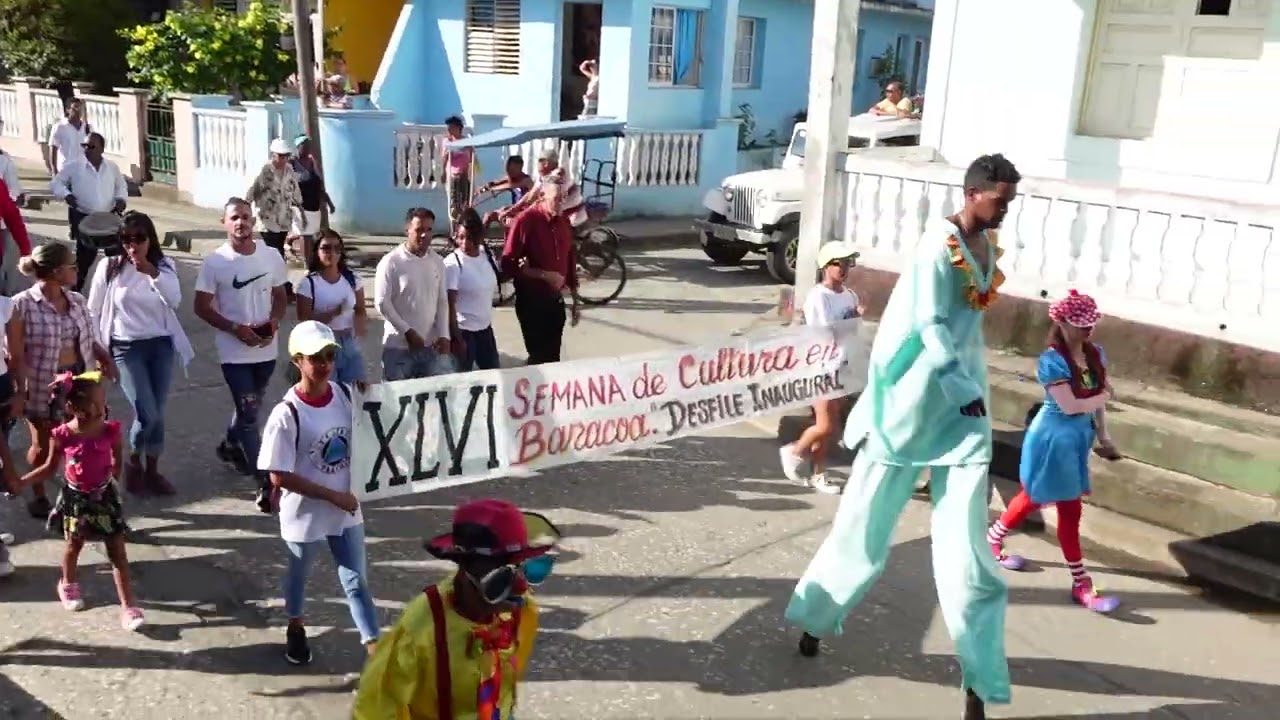 INICIO SEMANA DE LA CULTURA EN BARACOA