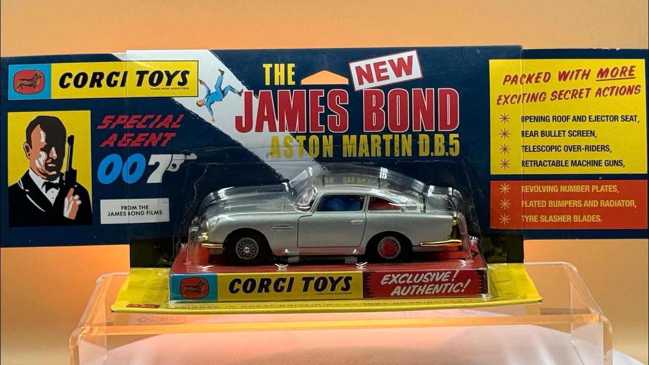 License To Corgi! The “new” Retro James Bond DB5 Offers Thrills! 