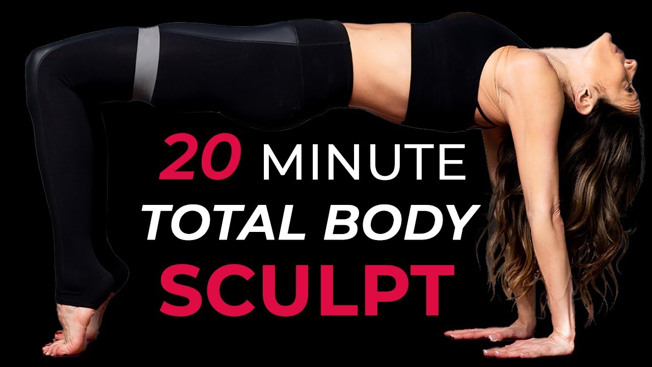 20 MIN TOTAL BODY SCULPT WORKOUT | TONE AND SCULPT YOUR ENTIRE BODY AT HOME
