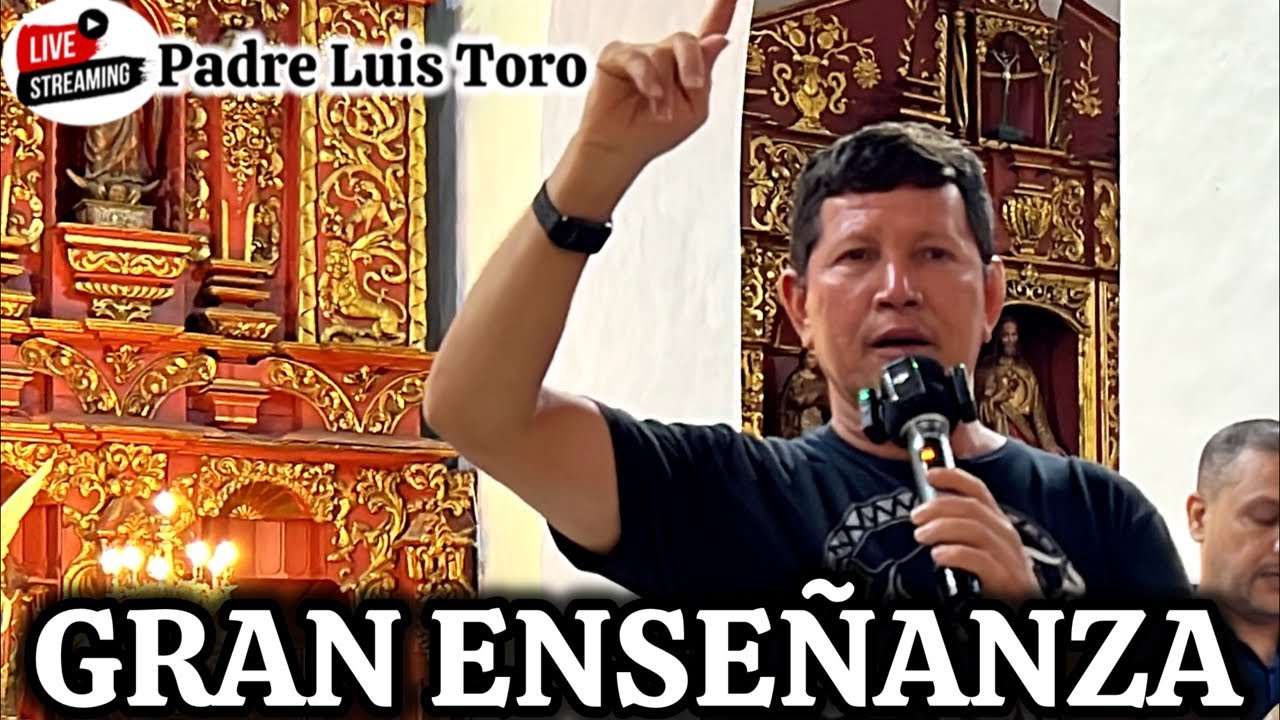 APRENDE A DEFENDERSE con La BIBLIA😱Padre Luis Toro 🔴En Vivo desde Rubio 🇻🇪 /68-25