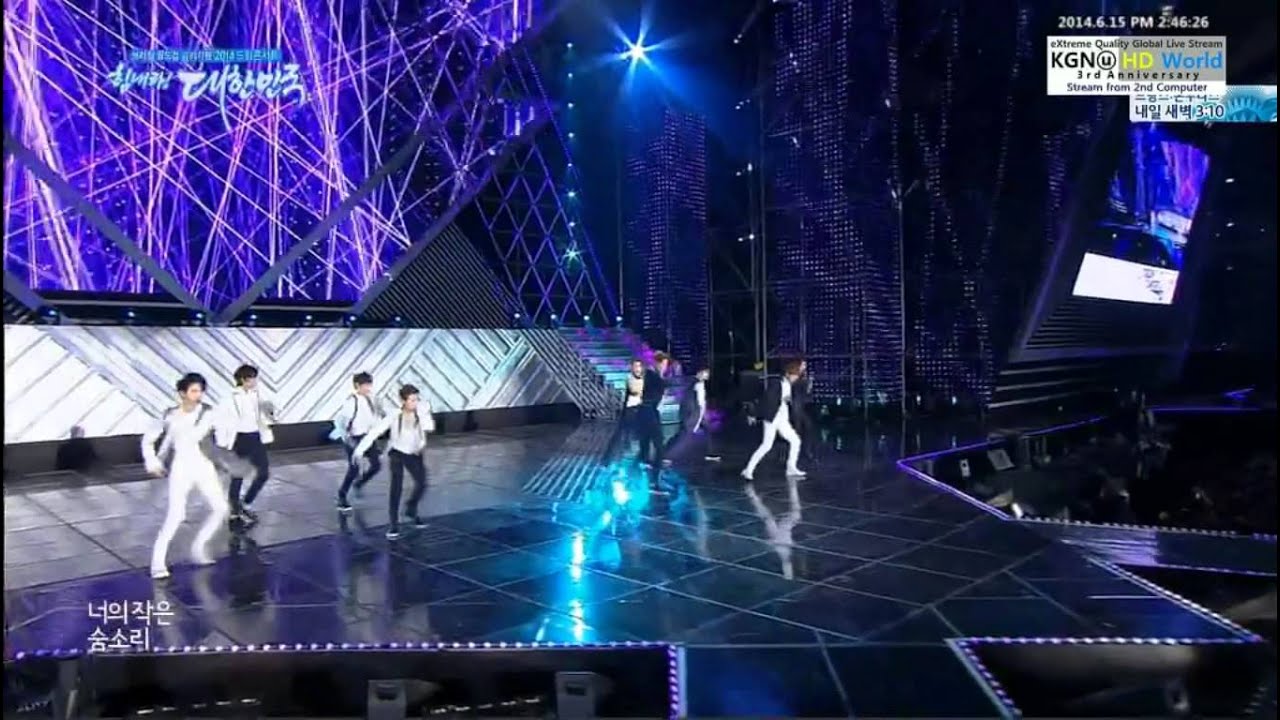 140615 Dream Concert ZE:A - Breathe
