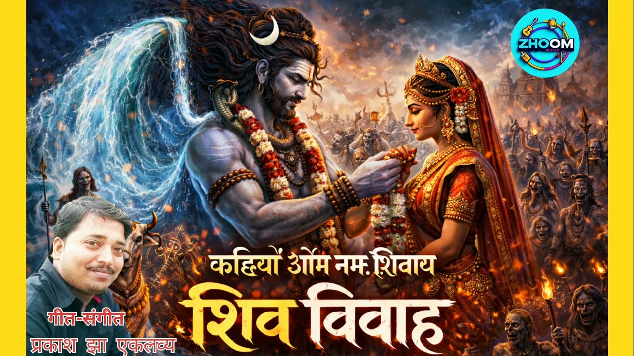 शिवरात्रि। कहियौ ओम् नमः शिवाय। Kahiyau Om Namah Shivay। Prakash Jha Eklavya|Zhoomix|शिव विवाह 