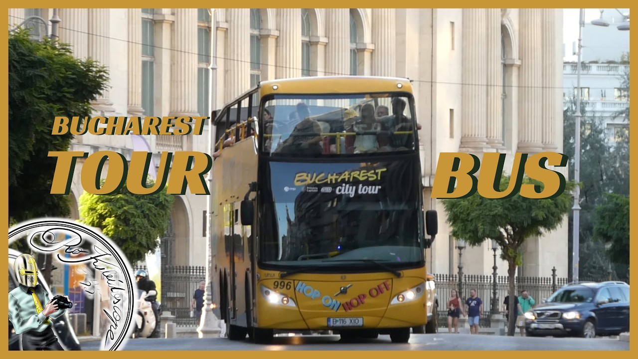 Bucharest Touristic double-decker Bus compilation
