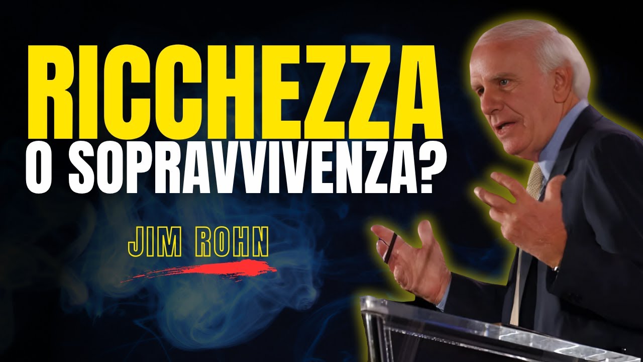 Jim Rohn Italiano - Vuoi la Ricchezza&hellip; o vuoi solo Sopravvivere? | 3 Storie Reali
