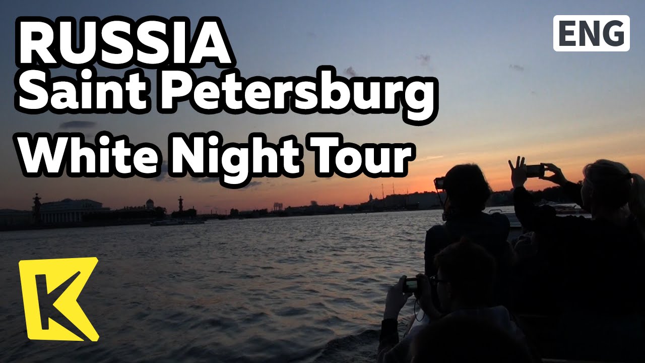 【K】Russia Travel-Saint Petersburg[러시아 여행-상트페테르부르크]네바 강, 백야 유람선 투어/White Night/Cruise/Ship/Sunset