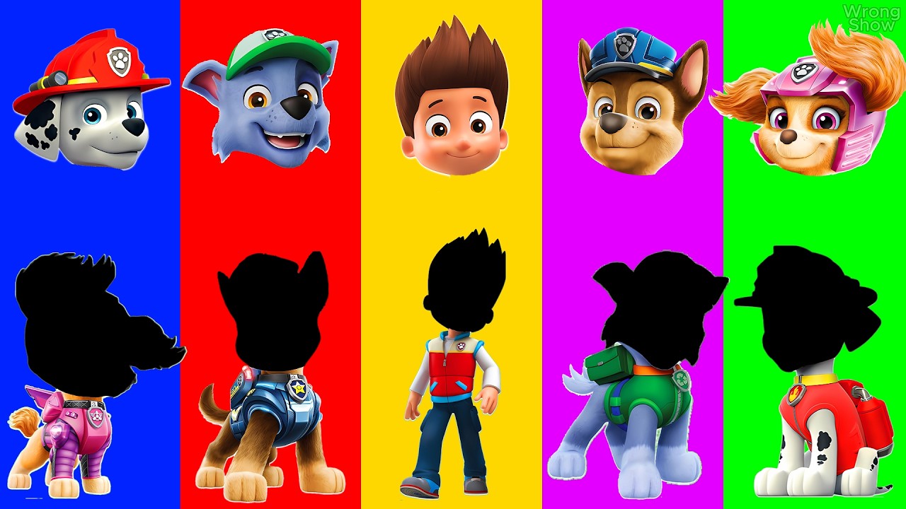 Wrong eyes 👀 Paw Patrol Family Friendly Full Episodes - DAME TU COSITA Funny Puzzle Wrong Heads #64