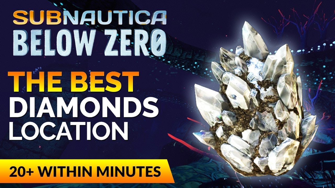 Best Diamonds Location | SUBNAUTICA BELOW ZERO