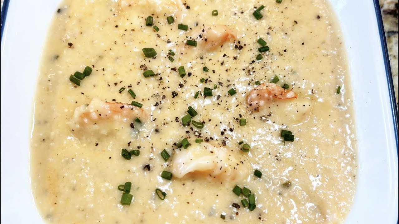 Instant Pot Shrimp & Cheese Grits